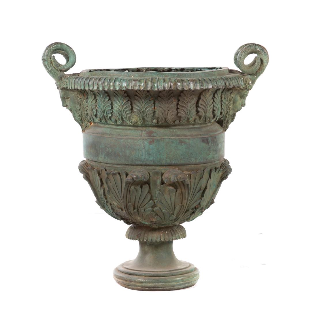 Classical style bronze campana urn (1 of 6)