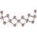 A 14K White Gold Contemporary Diamond Bracelet - 2