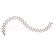 A 14K White Gold Contemporary Diamond Bracelet - 4