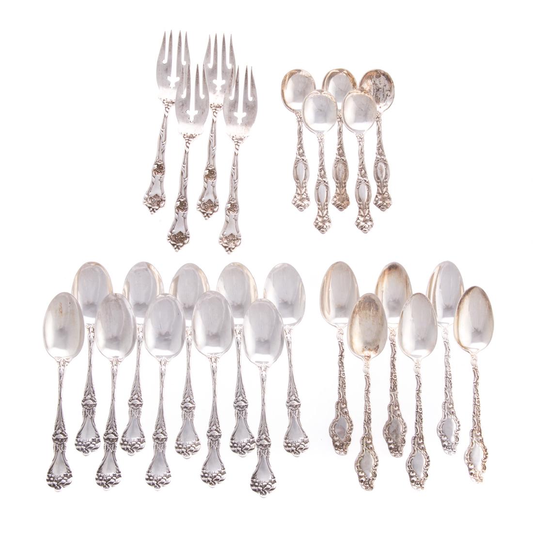 Assorted American sterling silver flatware (1 of 5)