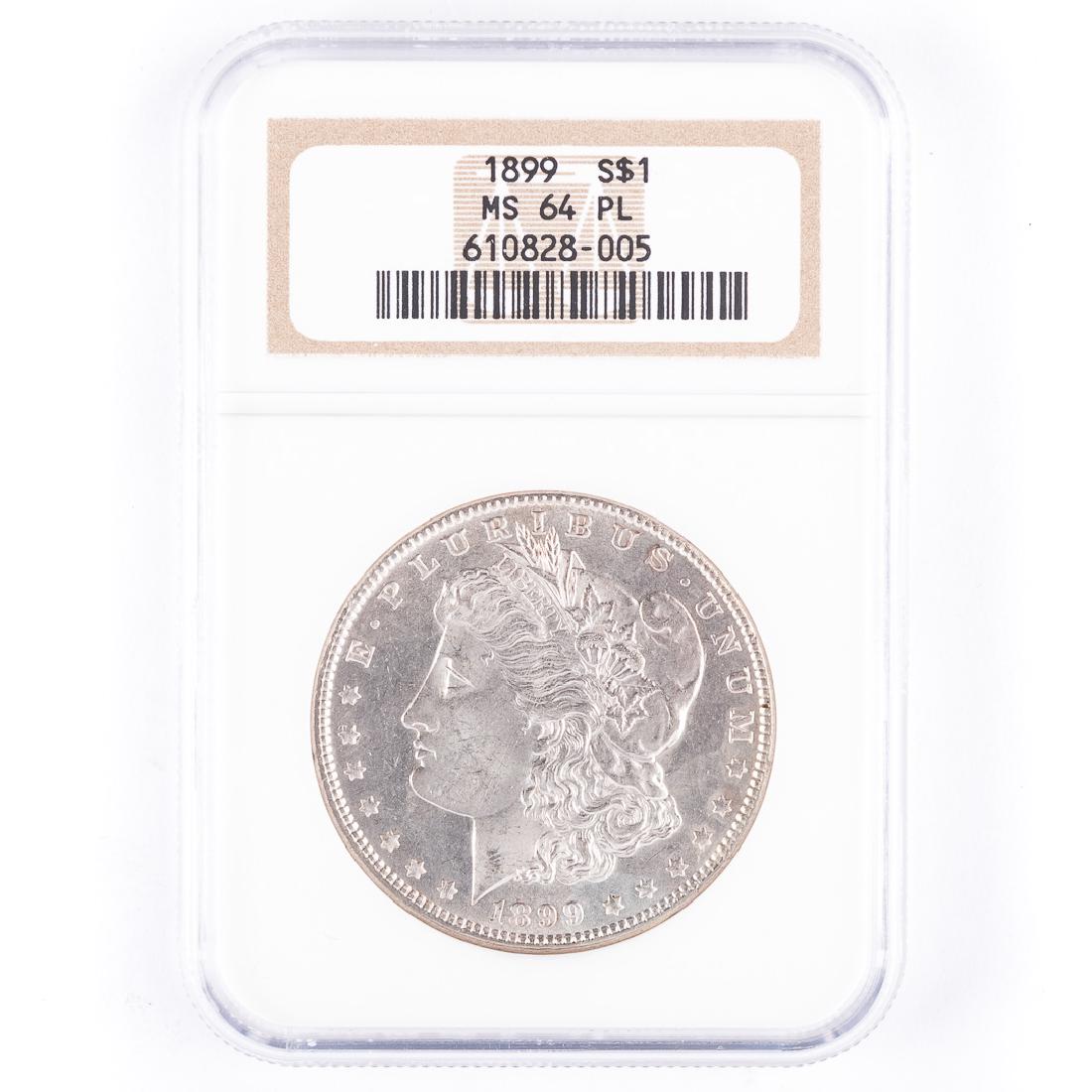 [US] 1899 NGC MS 64 PL Morgan Dollar (1 of 2)