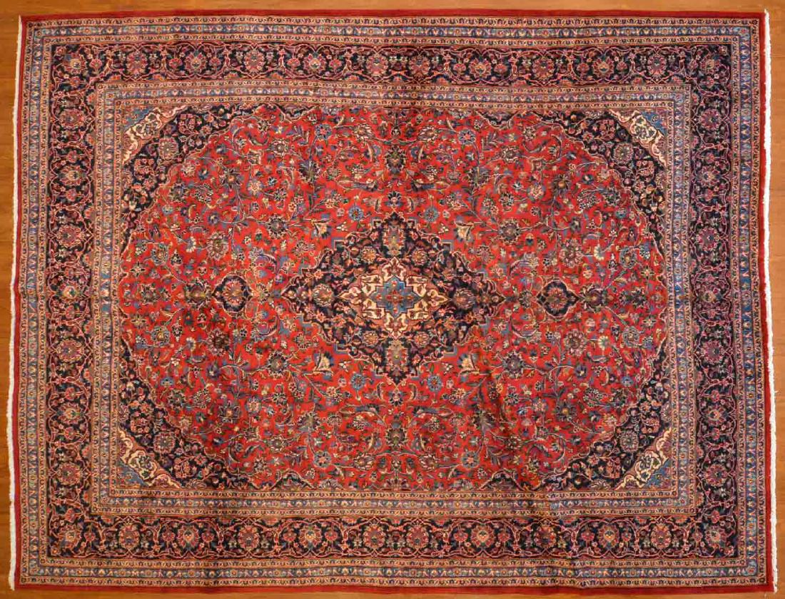 Persian Keshan carpet, approx. 9.10 x 12.10 (1 of 3)