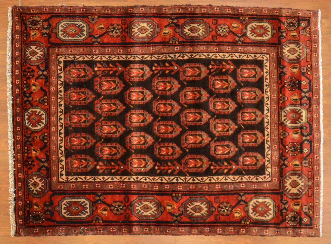 Persian Hamadan rug, approx. 4.6 x 6.1 (1 of 3)