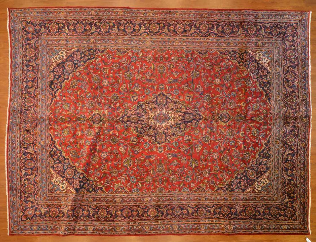 Persian Keshan carpet, approx. 9.8 x 12.11 (1 of 3)