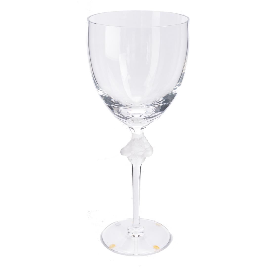 Lalique crystal Roxanne vase (1 of 4)