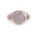 A Gentleman's Star Sapphire & Diamond Ring in 14K