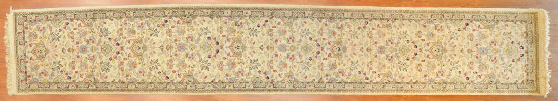 Persian Tabriz runner, approx. 2.6 x 15 (1 of 3)