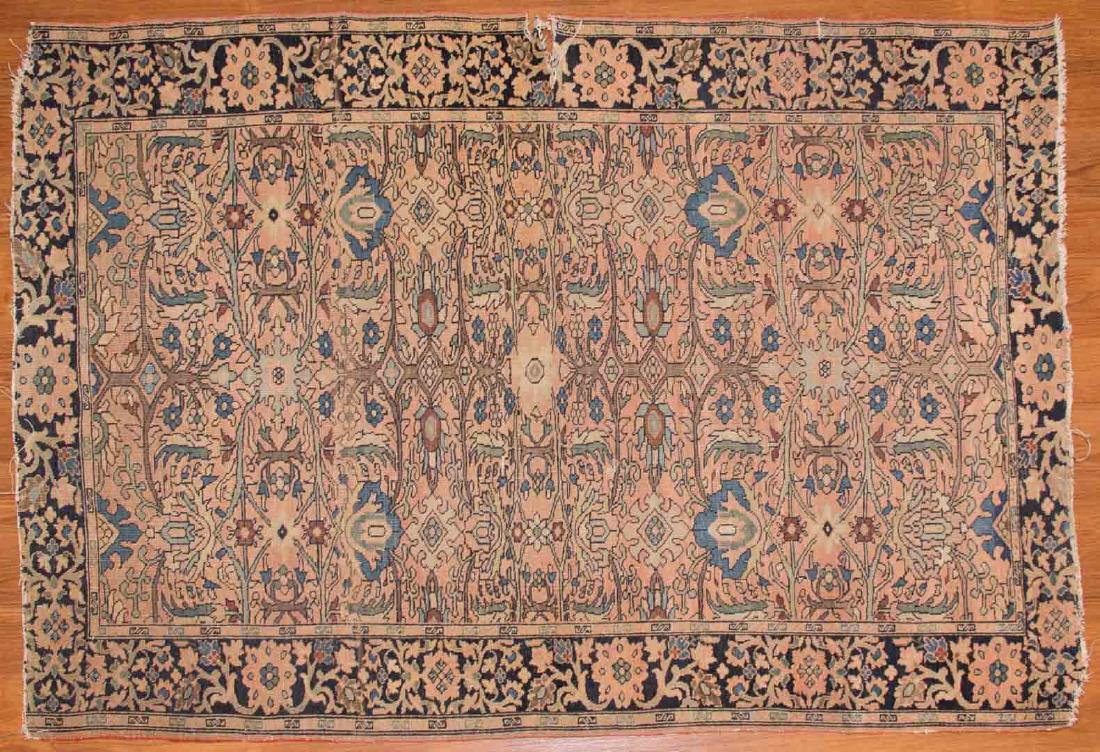 Antique Feraghan Sarouk rug, approx. 3.4 x 4.9 (1 of 4)