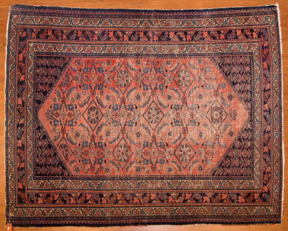 Antique Malayer rug, approx. 5.5 x 6.2 (1 of 4)