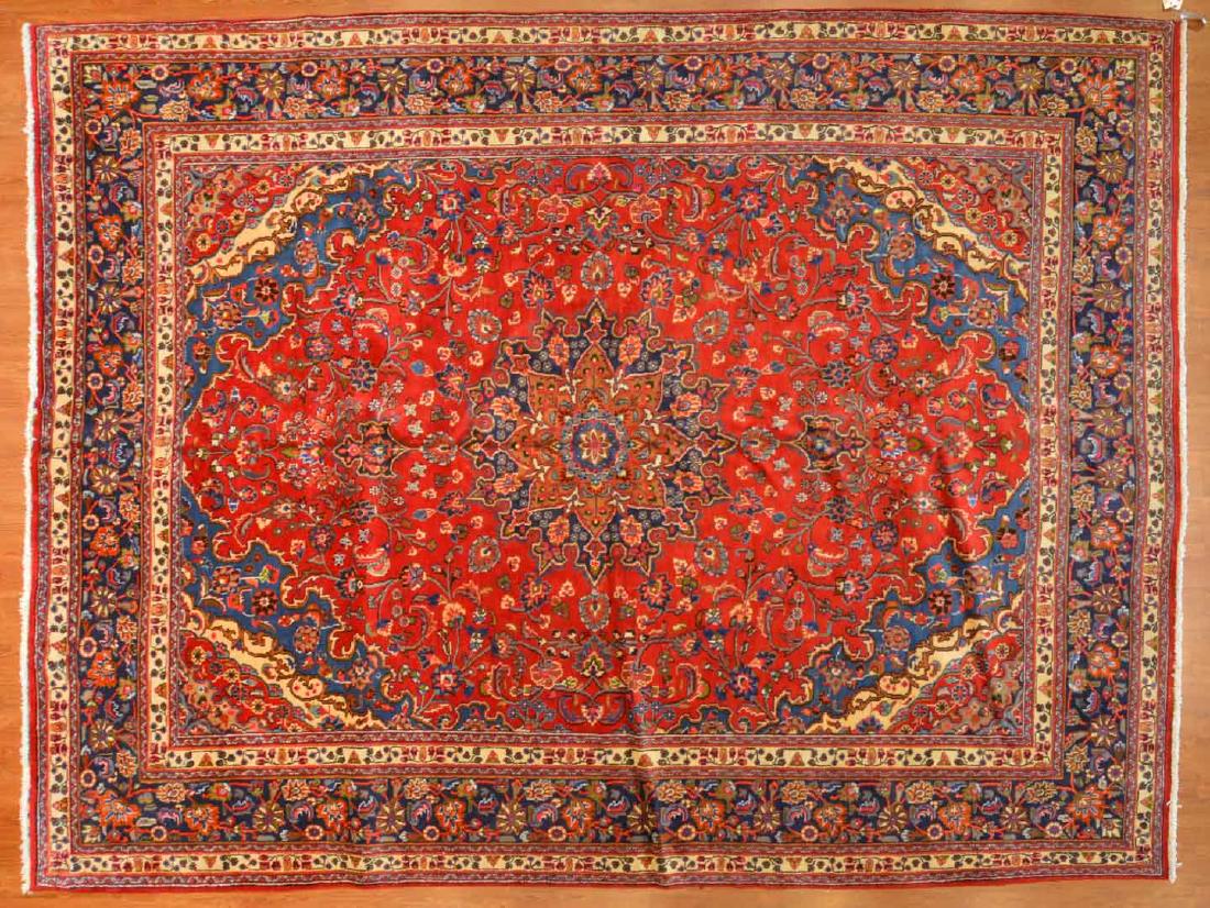 Persian Tabriz carpet, approx. 9.8 x 12.8 (1 of 3)