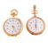 A Pair of Lady's Pocket Watches in Gold