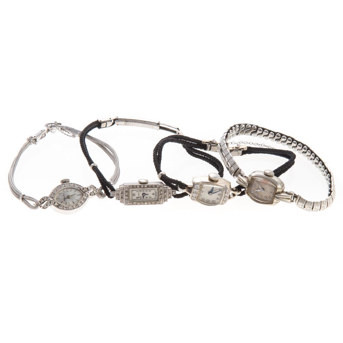 Four Lady's Vintage Dress Watches (1 of 5)