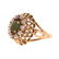 Gent's Diamond Band & Lady's Gemstone Ring in 14K - 2