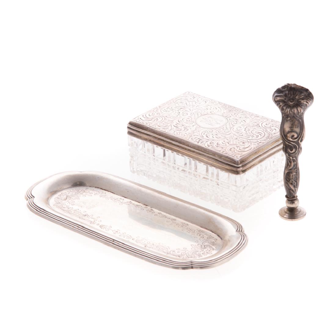 A trio of personal items with sterling silver (1 of 6)