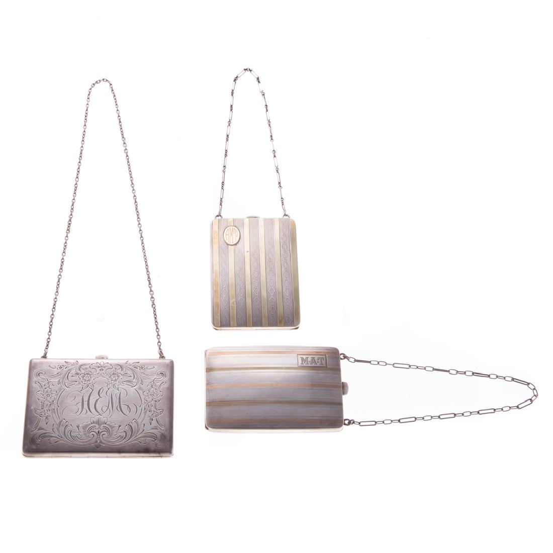A trio of minaudieres in sterling silver (1 of 7)