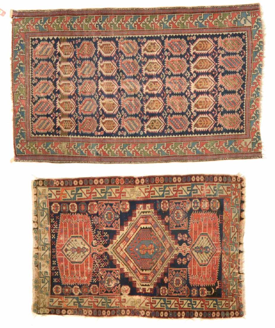 Two Antique Shirvan rugs, Caucasus, circa 1890 (1 of 5)