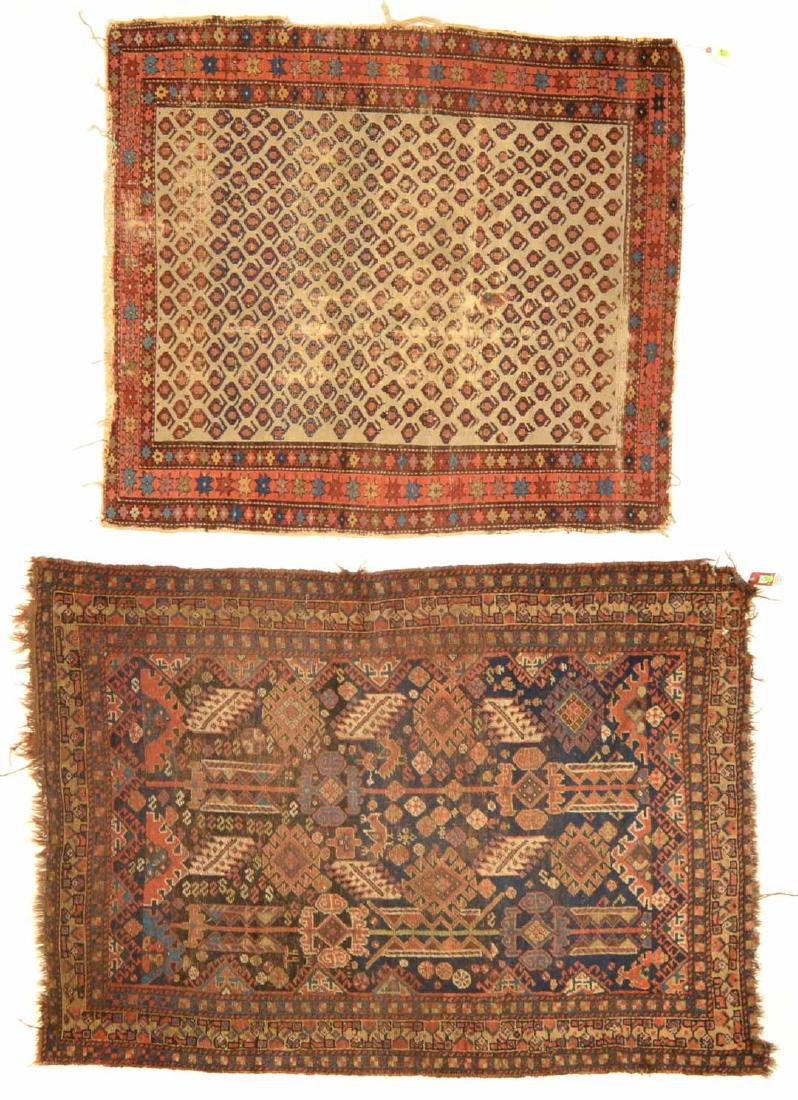 Two Antique Persian rugs, Persia, circa 1920 (1 of 5)