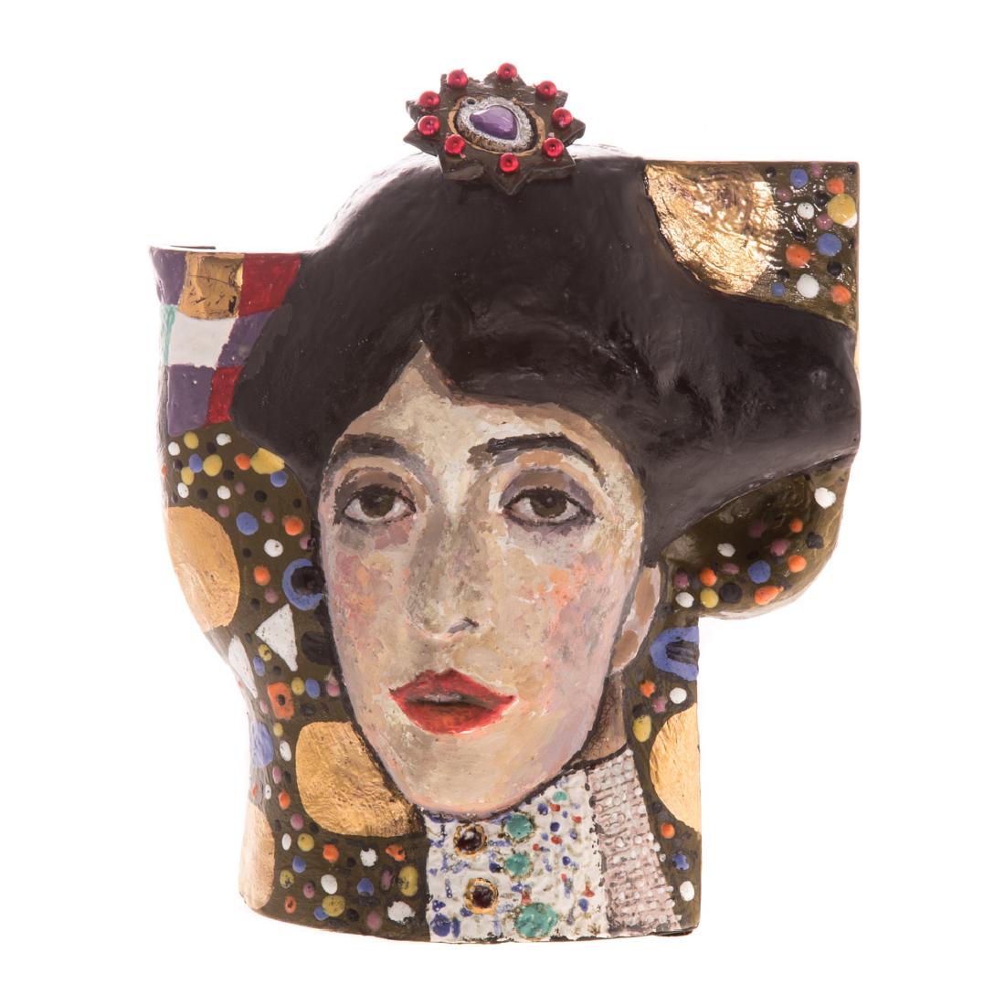 Noi Volkov. " Adel by Klimt." ceramic (1 of 5)