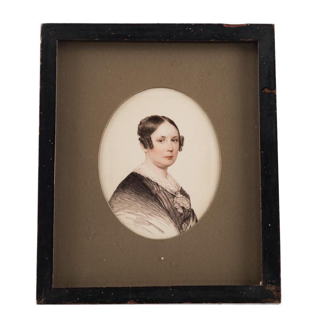 American School watercolor portrait (1 of 3)