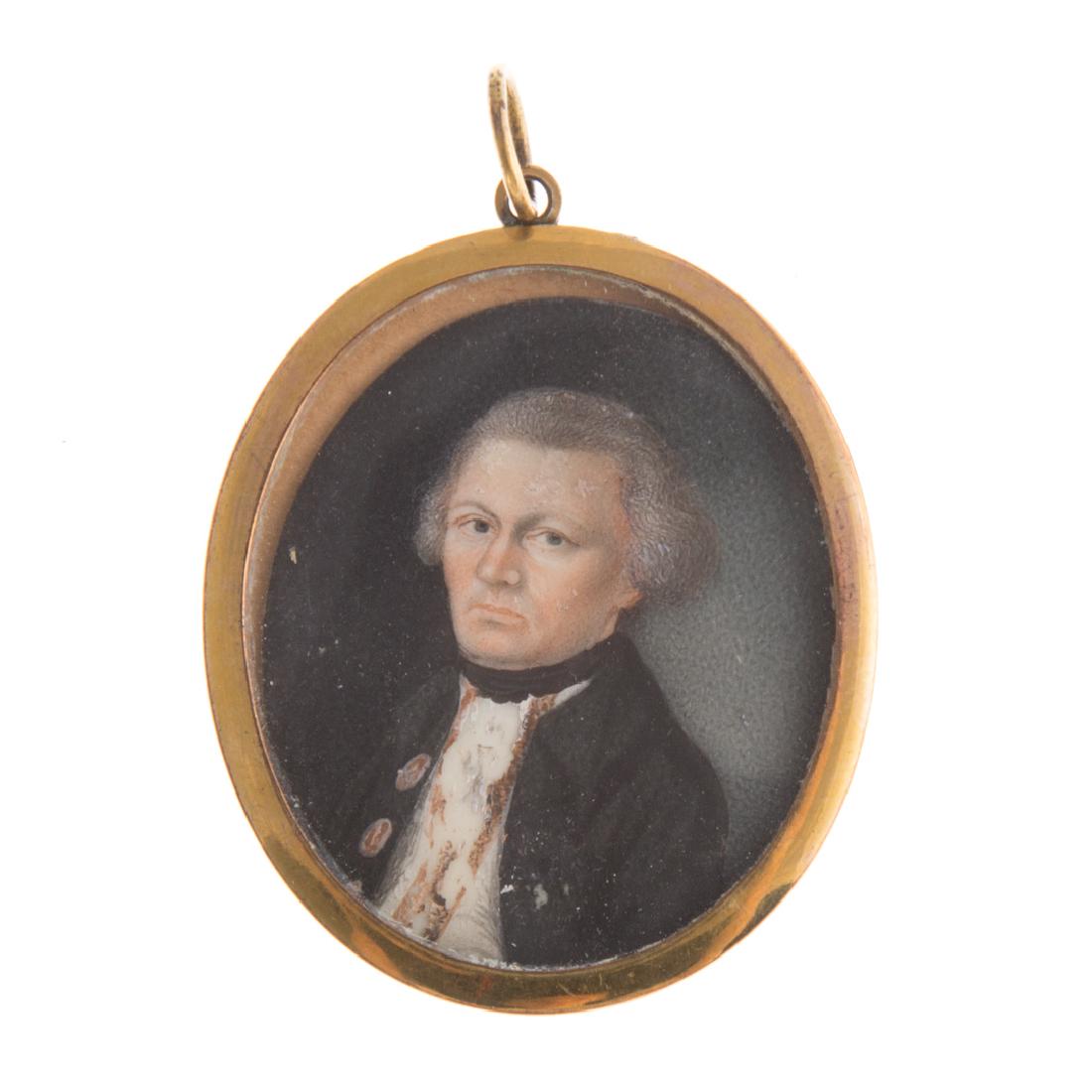 English School miniature portrait (1 of 2)