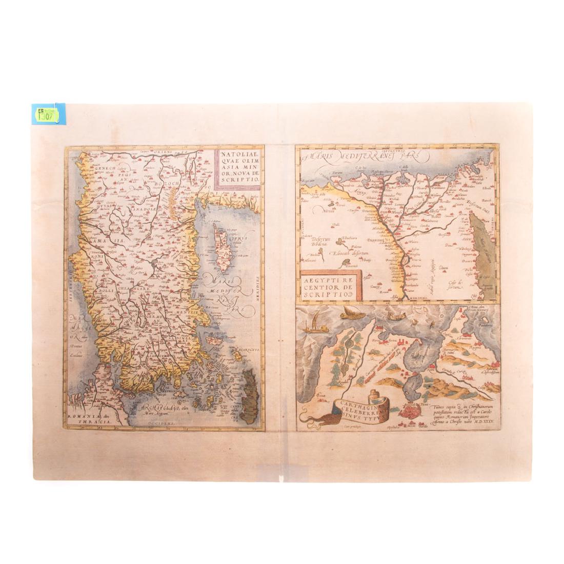 Ortelius: Three maps of the Near East (1 of 4)