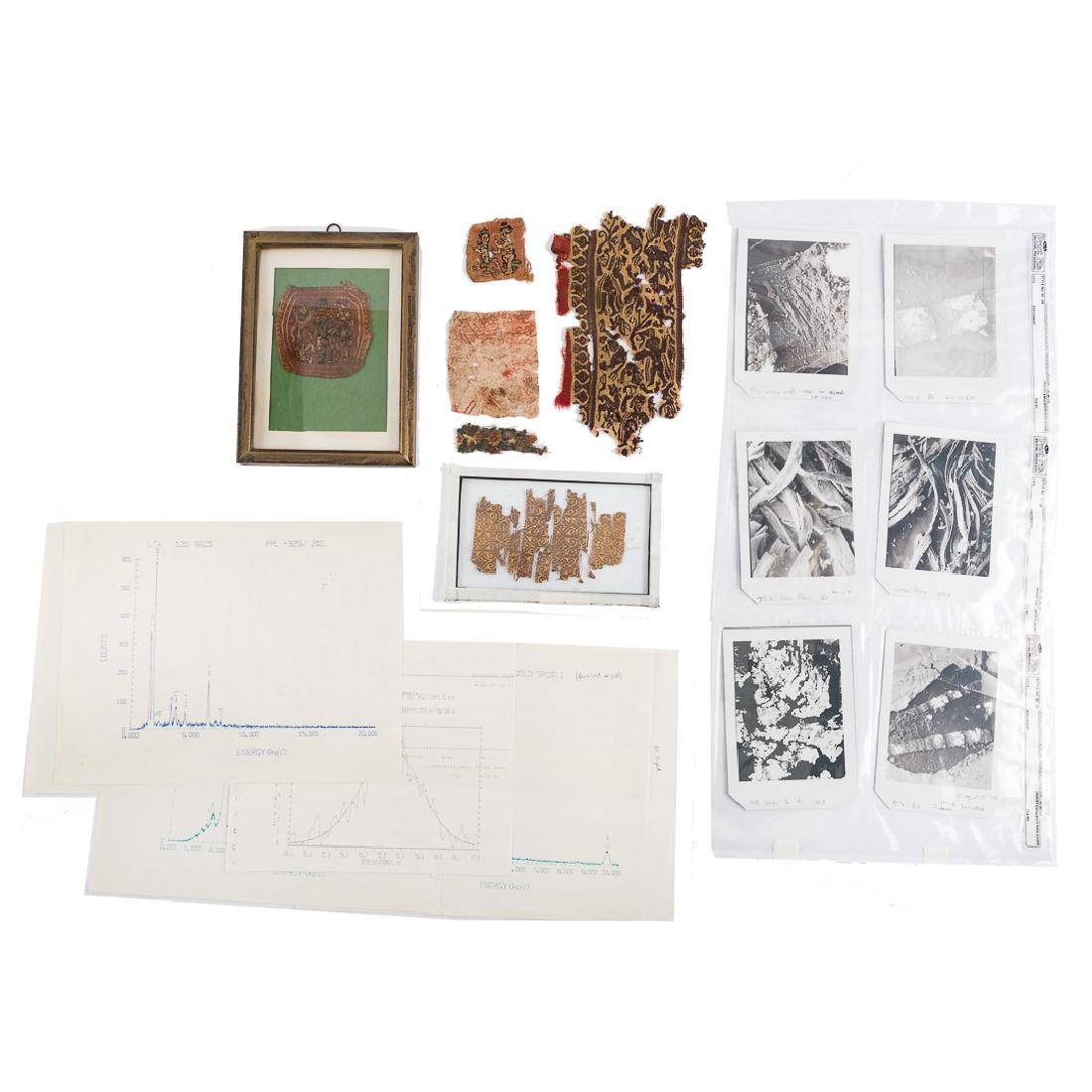 Four Coptic textile fragments (1 of 5)