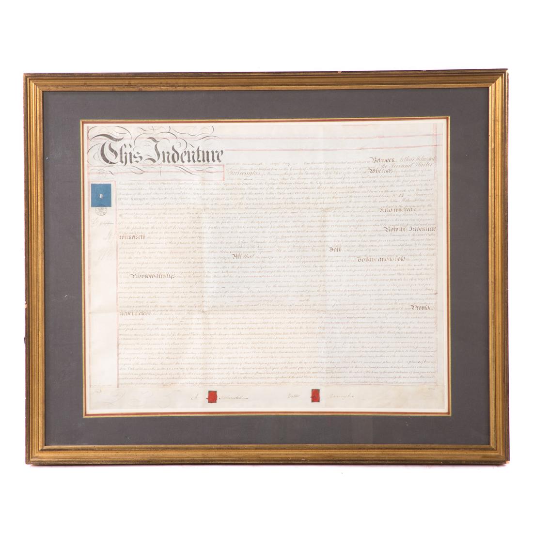 Indenture document (1 of 8)