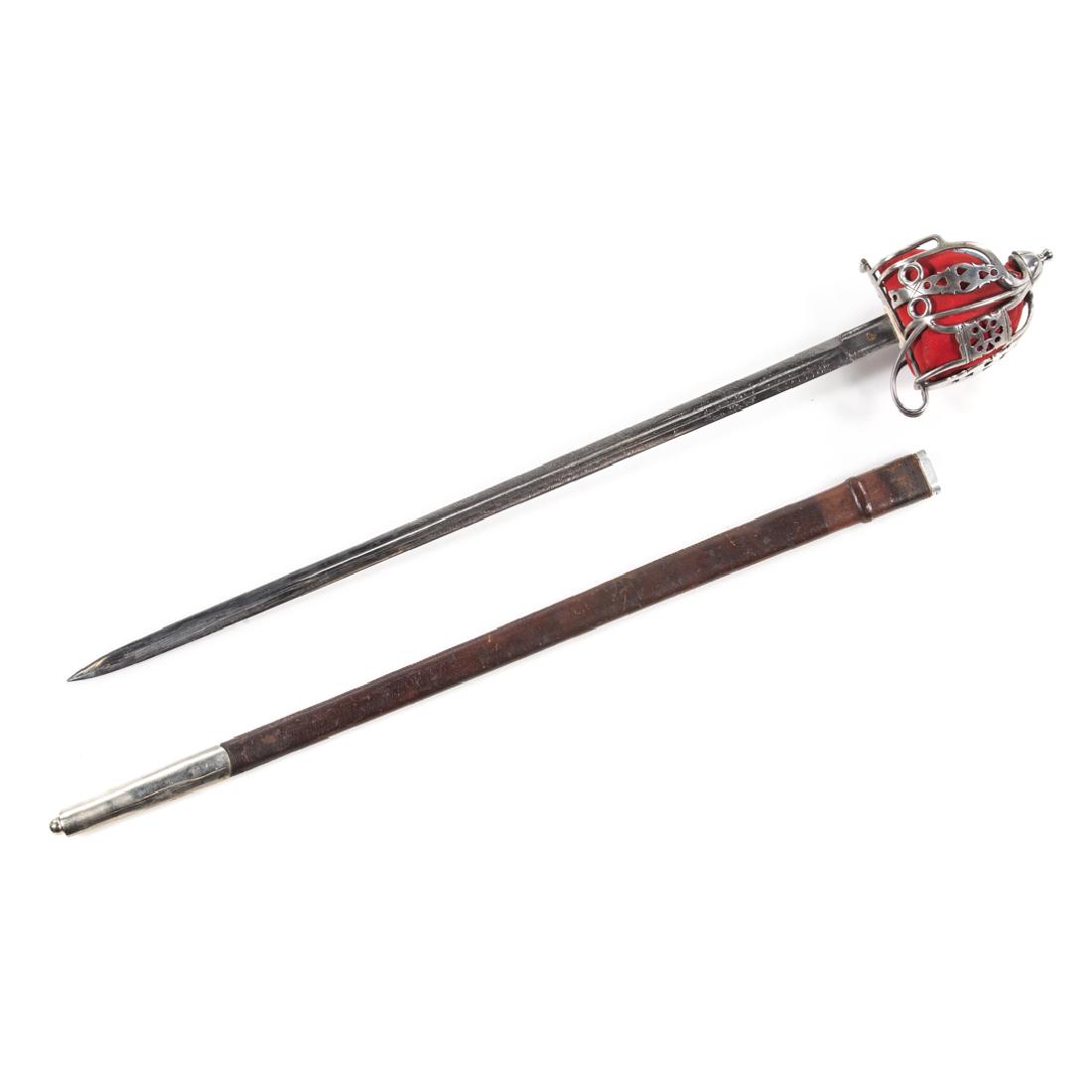 Reproduction of Highland regiment basket sword (1 of 7)