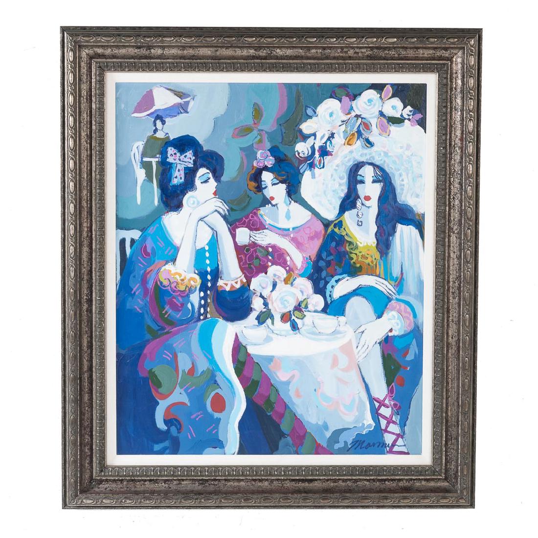 Isaac Maimon. "Sisters," oil on canvas (1 of 5)