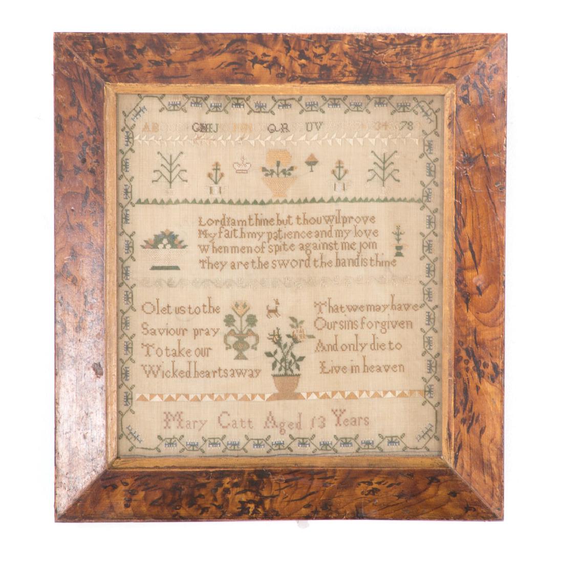 American needlework sampler (1 of 3)
