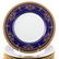12 Minton china cobalt banded cabinet plates - 2