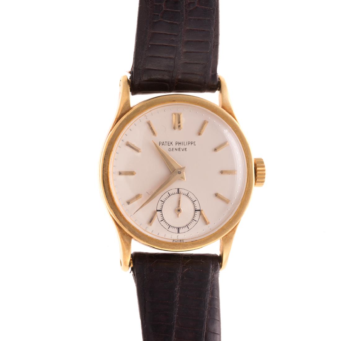 A Gentlemen's Patek Philippe Wrist Watch in 18K (1 of 4)