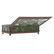 American Art Nouveau bronze/glass desk box - 4