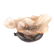 Chinese carved hardstone scholar's water dipper
