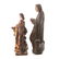 Two carved and painted wood Santos figures - 2