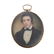 American School. Miniature portrait of a youth