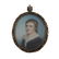 American School. Miniature portrait of a youth