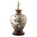 Japanese Satsuma earthenware vase lamp