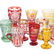 14 Bohemian acid etched colored glasses - 2