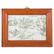 Chinese Famille Verte porcelain plaque