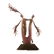 Erte. "Kiss of Fire," bronze - 5