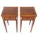 Pair Potthast Federal style mahogany side tables - 2