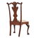 American Chippendale walnut side chair - 3