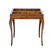 Continental walnut double flip-top games table - 5