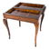 Continental walnut double flip-top games table - 6