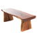 Mid-century Modern walnut bench - 2