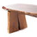 Mid-century Modern walnut bench - 5