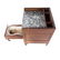 American Classical mahogany commode - 5