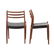 Four Danish Modern teakwood dining chairs - 2
