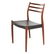 Four Danish Modern teakwood dining chairs - 3